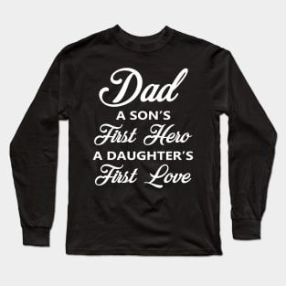 FAther (2) Awesome Dad Long Sleeve T-Shirt